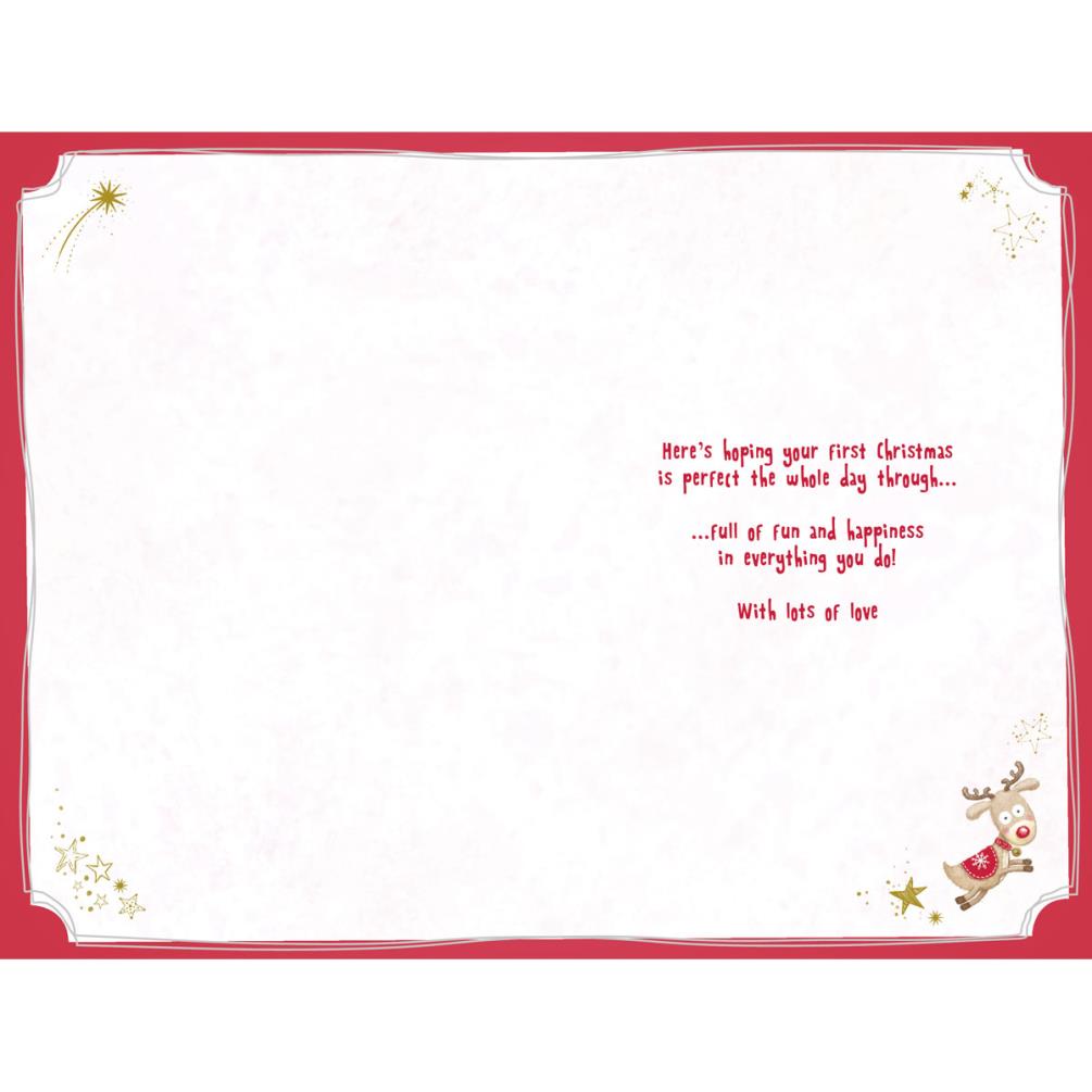 Baby Boy's 1st Tiny Tatty Teddy Me to You Bear Christmas Card Extra Image 1
